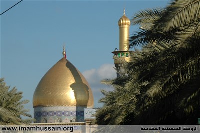 گنبدو بارگاه حضرت عباس(ع)